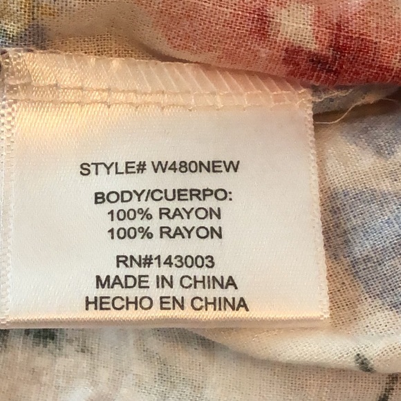 The Diva Floral Faux Wrap Skirt - Picture 6 of 6